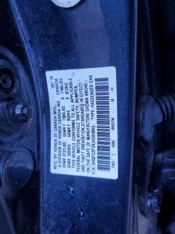 2018 HONDA CIVIC LX - 2HGFC2F5XJH595843