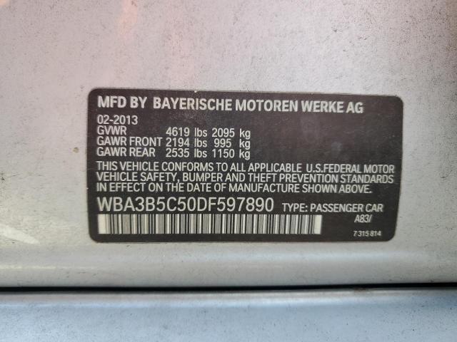 VIN WBA3B5C50DF597890 2013 BMW 3 Series, 328 Xi Sulev no.12