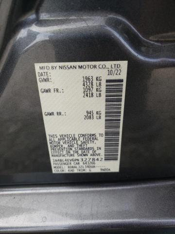 VIN 1N4BL4EV6PN327842 2023 Nissan Altima, SL no.13