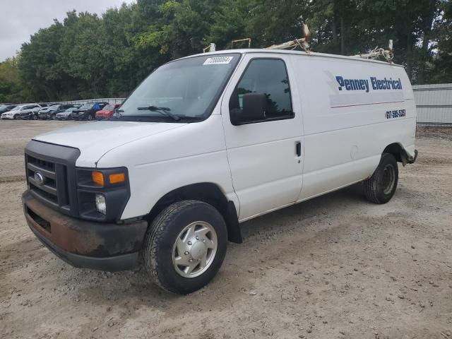 FORD ECONLINE 2010 white  gas 1FTNE1EW1ADA13876 photo #1