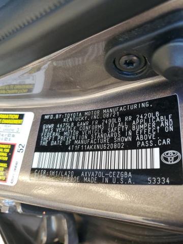 VIN 4T1F11AKXNU620802 2022 Toyota Camry, Xle no.13