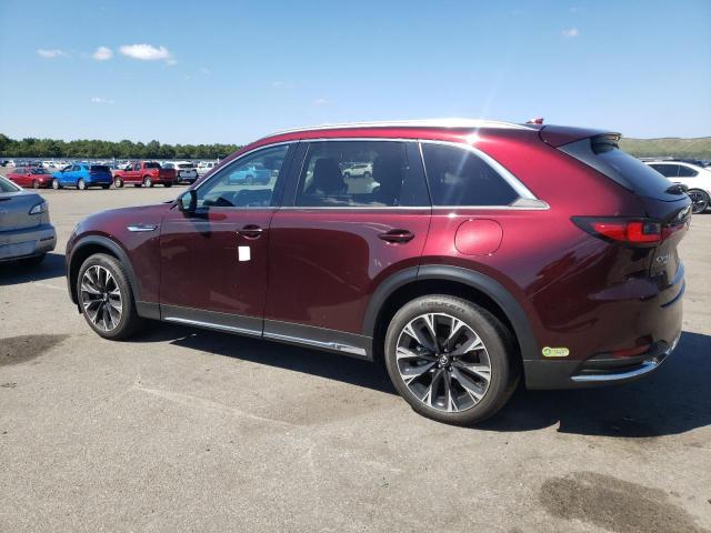 MAZDA CX-90 PREM 2024 burgundy  hybrid engine JM3KKDHA2R1104205 photo #3