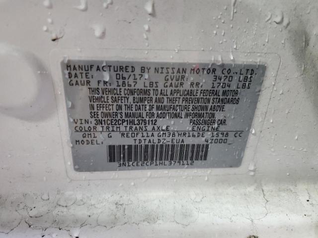 2017 NISSAN VERSA NOTE - 3N1CE2CP1HL379112