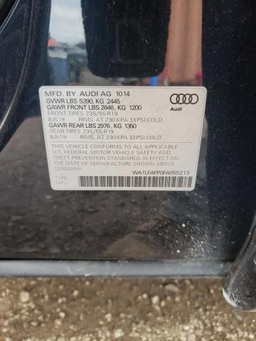 2015 AUDI Q5 PREMIUM - WA1LFAFP0FA055213