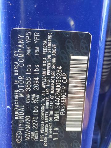 2021 HYUNDAI ELANTRA SE - KMHLS4AG2MU093284