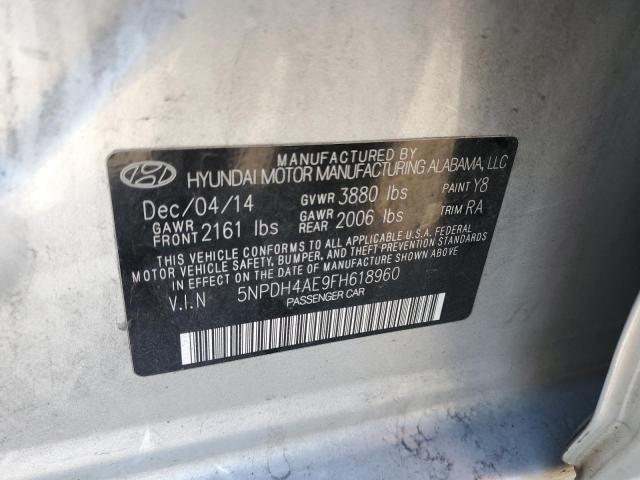 2015 HYUNDAI ELANTRA SE - 5NPDH4AE9FH618960