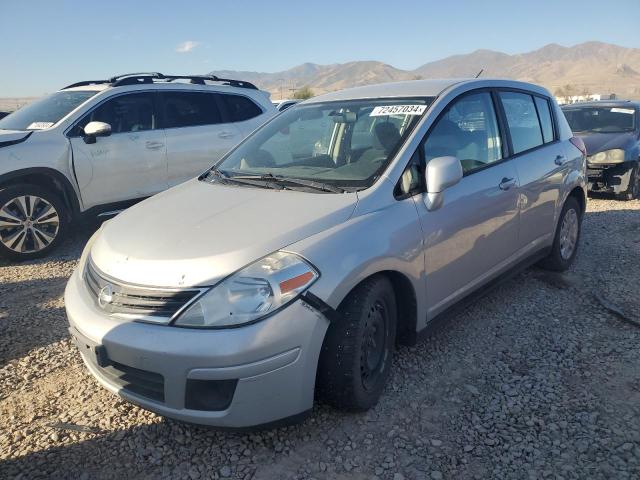 NISSAN VERSA S 2012 silver hatchbac gas 3N1BC1CP0CK236890 photo #1