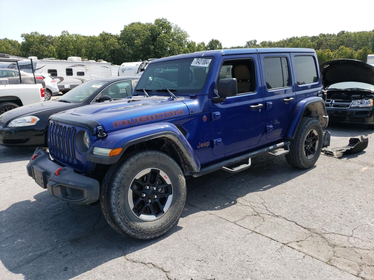 Lot #2843409542 2018 JEEP WRANGLER U