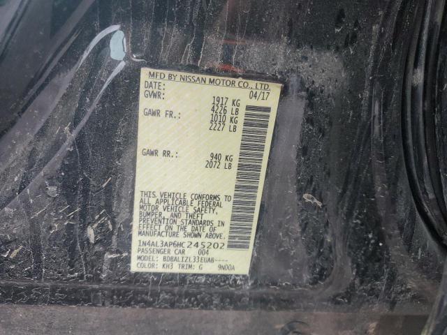 2017 NISSAN ALTIMA 2.5 - 1N4AL3AP6HC245202