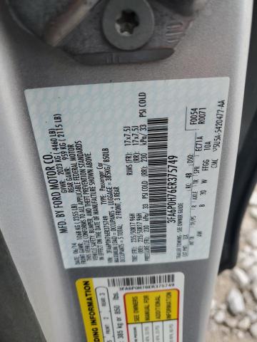 VIN 3FA6P0H76ER375749 2014 Ford Fusion, SE no.12