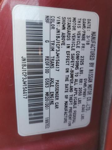 2018 NISSAN ROGUE SPOR - JN1BJ1CP3JW154417