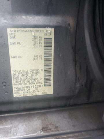 2015 NISSAN ALTIMA 2.5 - 1N4AL3AP3FN332282