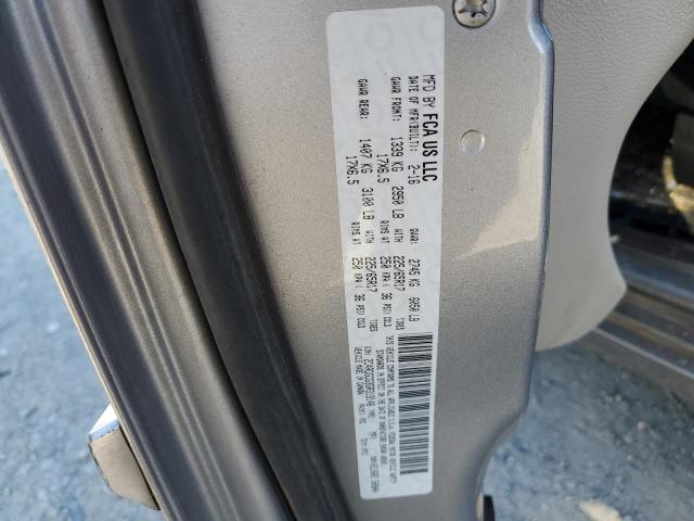2016 DODGE GRAND CARA - 2C4RDGCG3GR319146