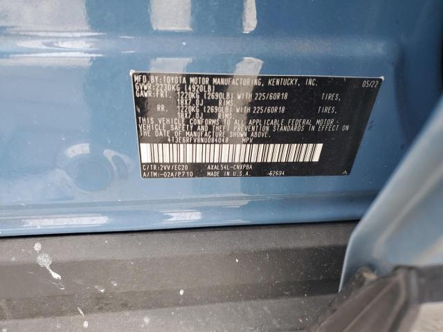 2022 TOYOTA RAV4 XSE - 4T3E6RFV8NU084048