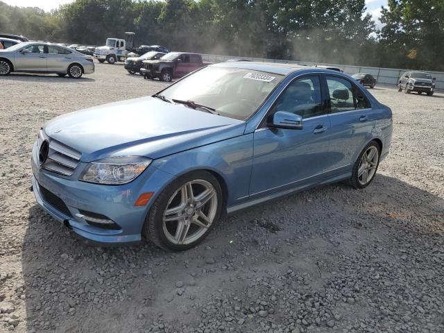 MERCURY C300 2011 blue  gas WDDGF8BB9BR181890 photo #1