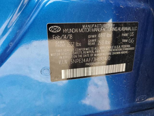 2018 HYUNDAI SONATA SE - 5NPE24AF7JH692420