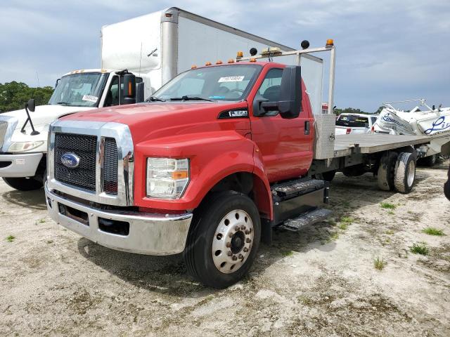 FORD F650 SUPER 2016 red conventi gas 1FDNF6AYXGDA04096 photo #3