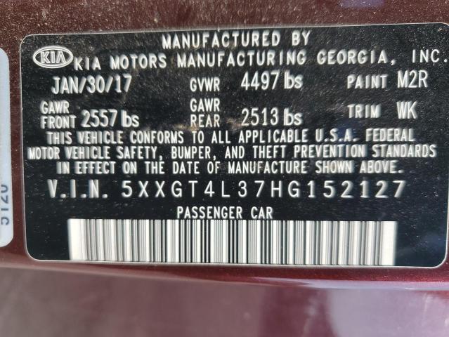 2017 KIA OPTIMA LX - 5XXGT4L37HG152127