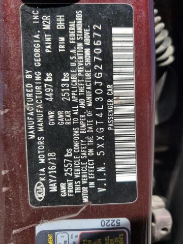 2018 KIA OPTIMA LX - 5XXGT4L30JG270672