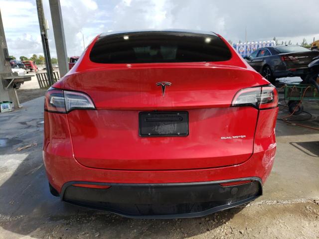 VIN 7SAYGAEE4NF379329 2022 Tesla MODEL Y no.6