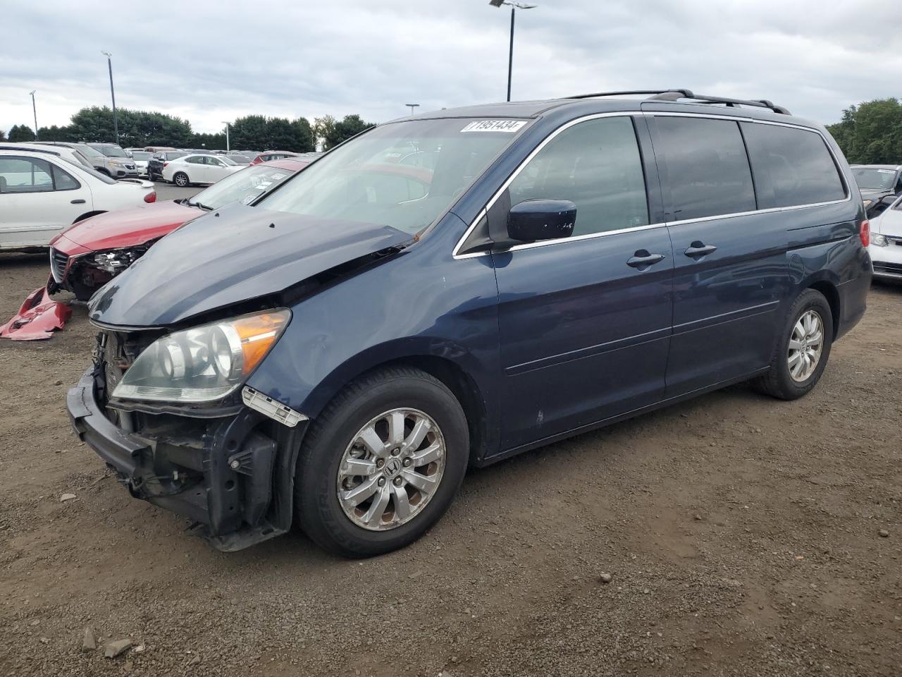 Lot #2893342397 2009 HONDA ODYSSEY EX