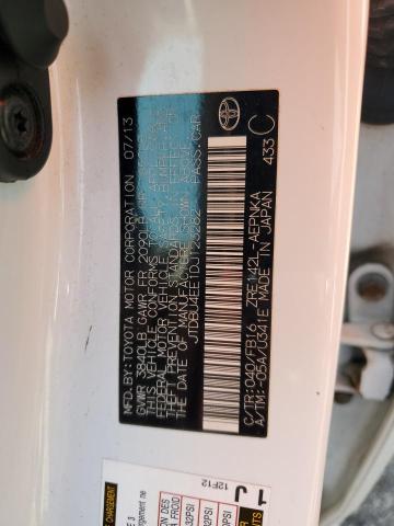 2013 TOYOTA COROLLA BA - JTDBU4EE1DJ123282