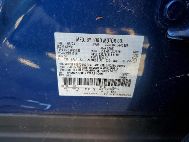 2023 FORD EXPLORER - 1FMSK8BHXPGA84006