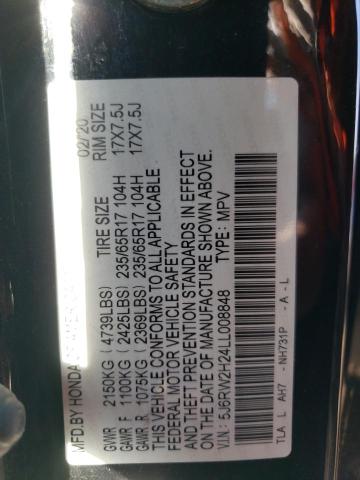 2020 HONDA CR-V LX - 5J6RW2H24LL008848