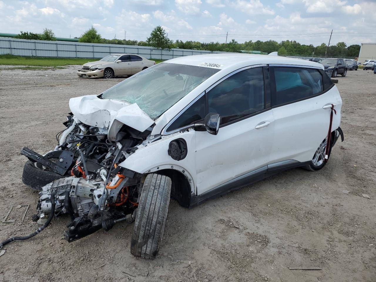 CHEVROLET BOLT EV LT 2018 white  electric 1G1FW6S09J4117250 photo #1