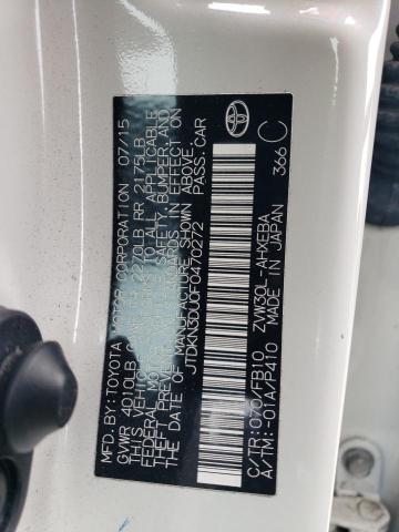 2015 TOYOTA PRIUS - JTDKN3DU0F0470272