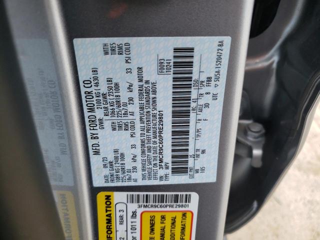 2023 FORD BRONCO SPO - 3FMCR9C60PRE29801