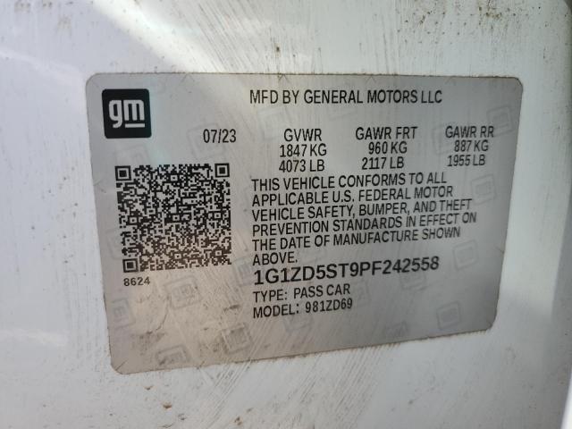 2023 CHEVROLET MALIBU LT - 1G1ZD5ST9PF242558