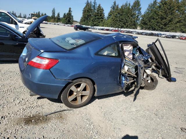 HONDA CIVIC EX 2008 blue  gas 2HGFG12828H528243 photo #4