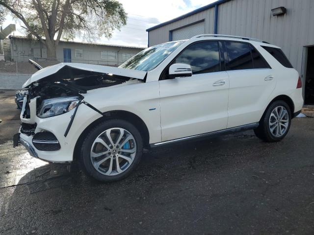 MERCEDES-BENZ GLE 550E 4 2017 white  hybrid engine 4JGDA6DB5HA992070 photo #1