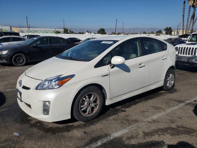 TOYOTA PRIUS 2010 white  hybrid engine JTDKN3DU6A0060438 photo #1