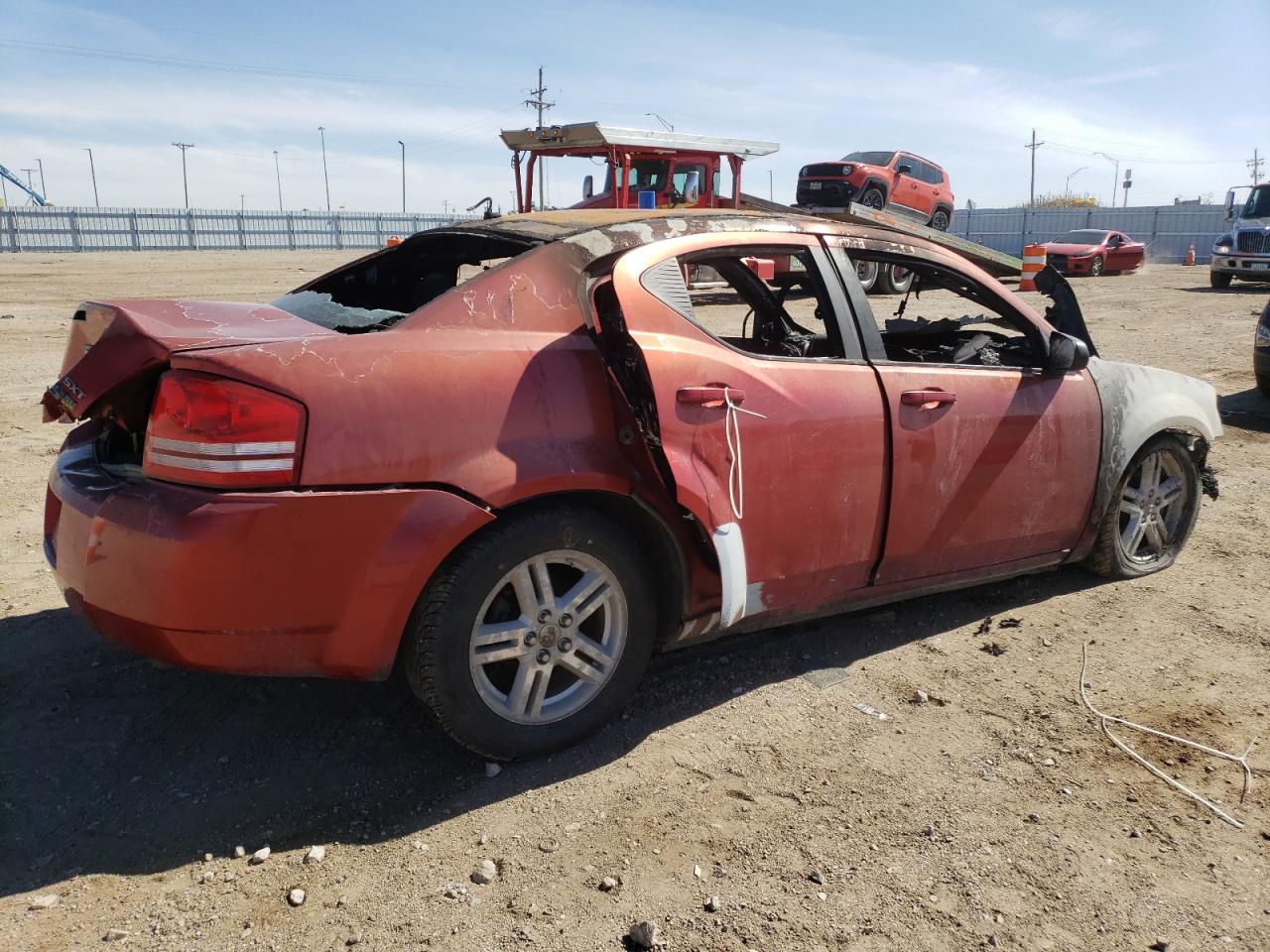 Lot #2895396386 2008 DODGE AVENGER SX