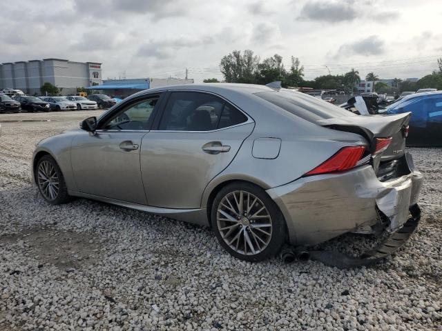 LEXUS IS 200T 2017 gray  gas JTHBA1D23H5057412 photo #3