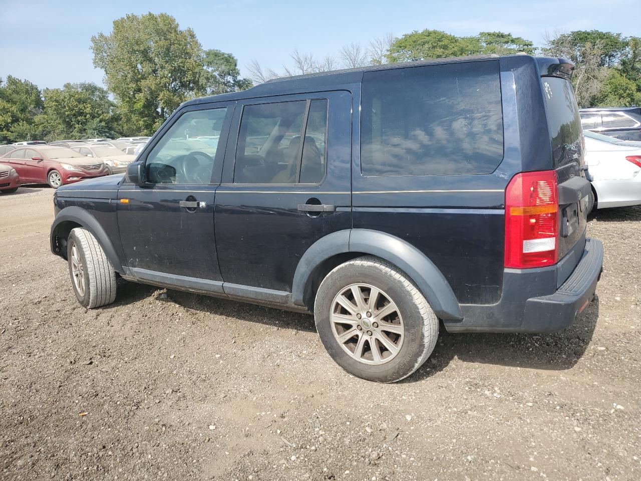 LAND ROVER LR3 SE 2007 black  gas SALAE25487A428912 photo #3