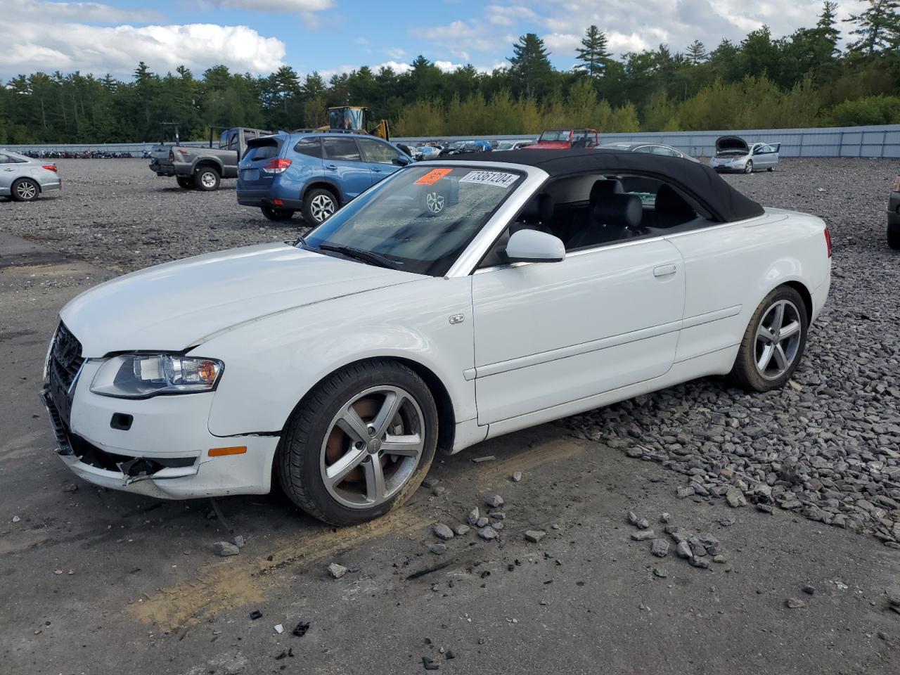 Lot #2960243405 2007 AUDI A4 3.2 CAB