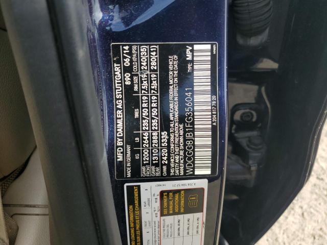 2015 MERCEDES-BENZ GLK 350 4M - WDCGG8JB1FG356041
