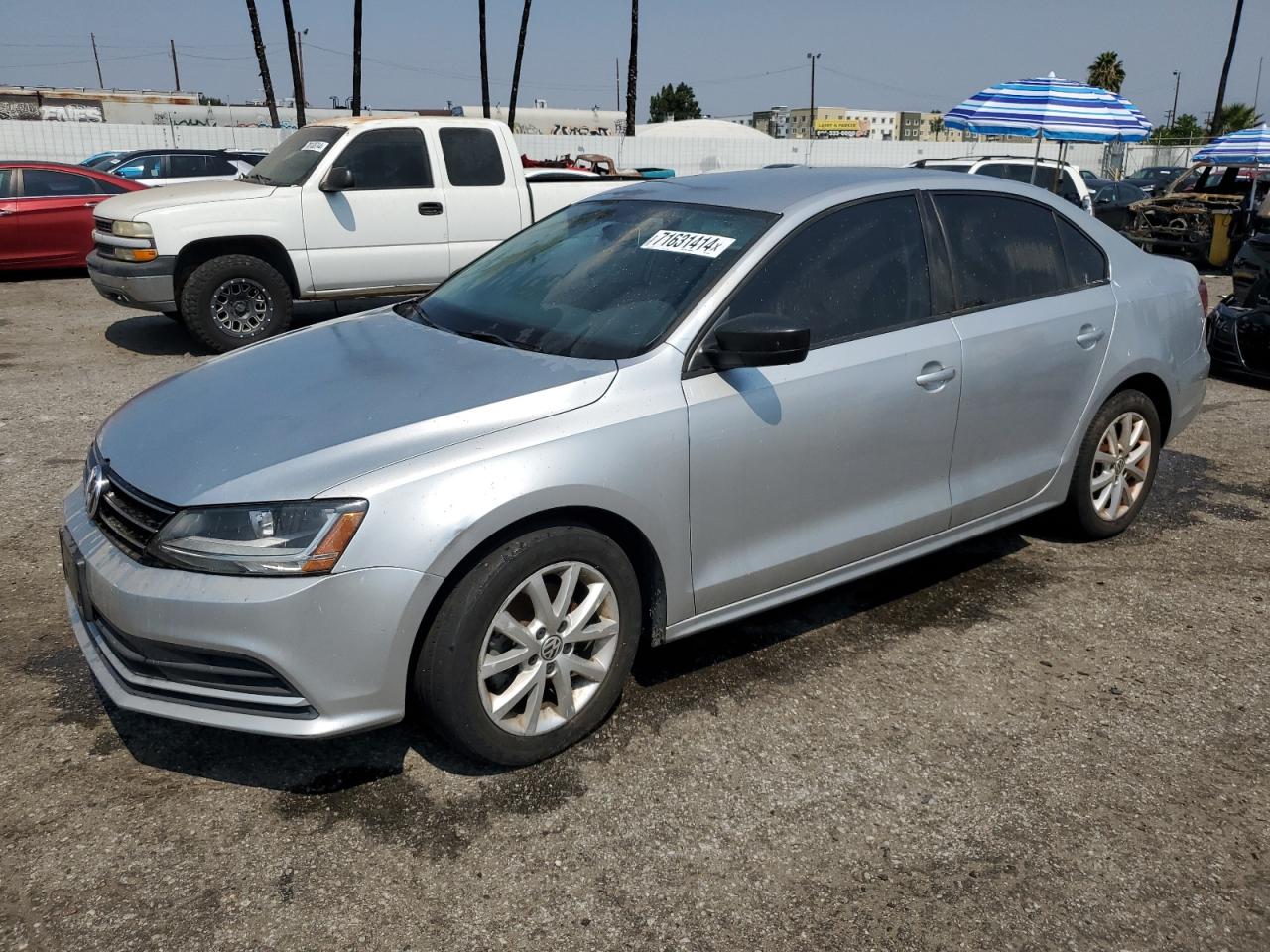 Lot #2923667622 2016 VOLKSWAGEN JETTA S