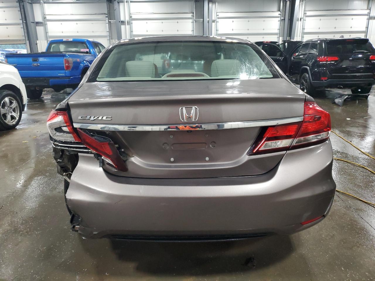 Lot #2905055181 2015 HONDA CIVIC LX