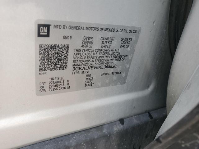2019 GMC TERRAIN SL - 3GKALVEV6KL368920
