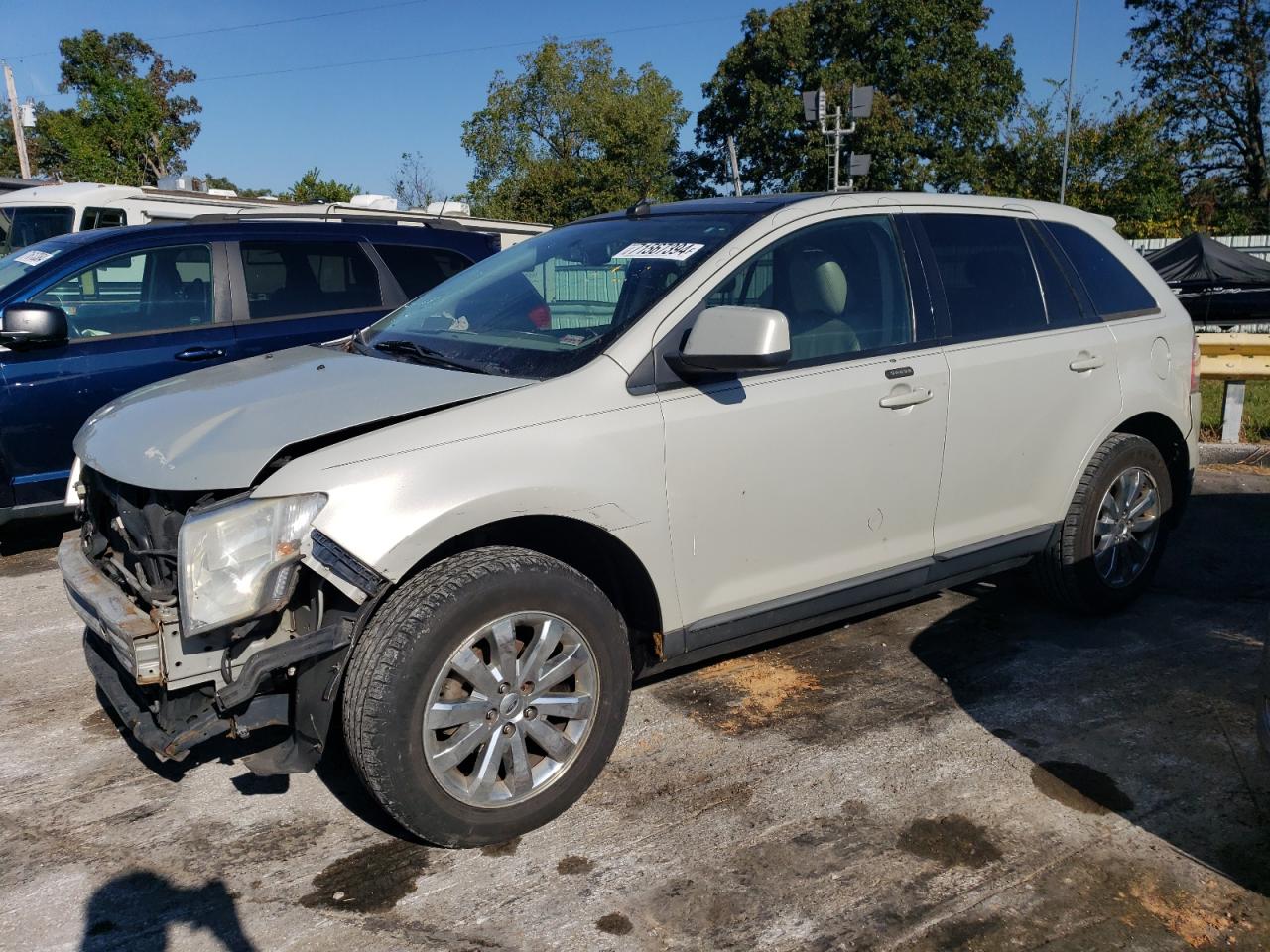 Lot #2947576796 2007 FORD EDGE SEL P