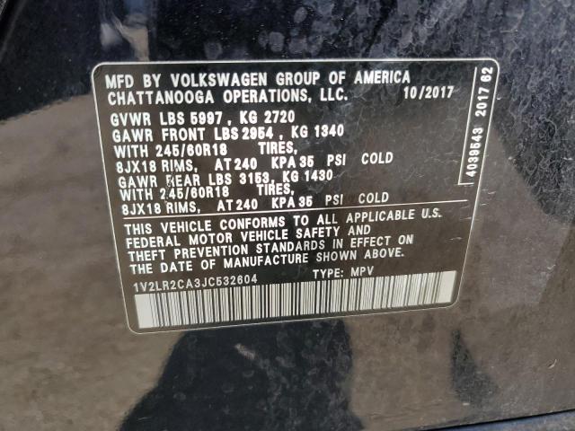 2018 VOLKSWAGEN ATLAS SE - 1V2LR2CA3JC532604