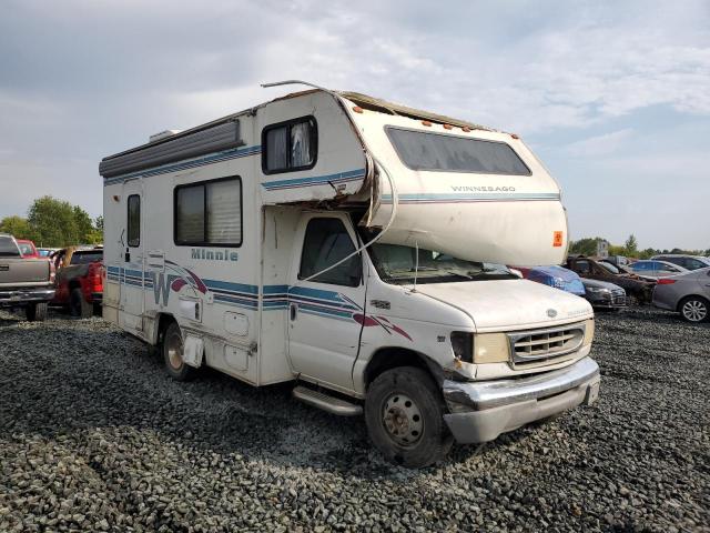 FORD ECONOLINE 1999 white  gas 1FDWE30S5XHB45167 photo #1