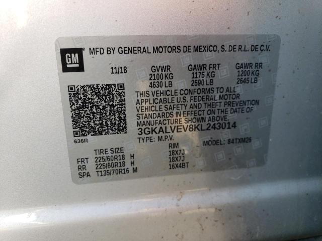 2019 GMC TERRAIN SL - 3GKALVEV8KL243014