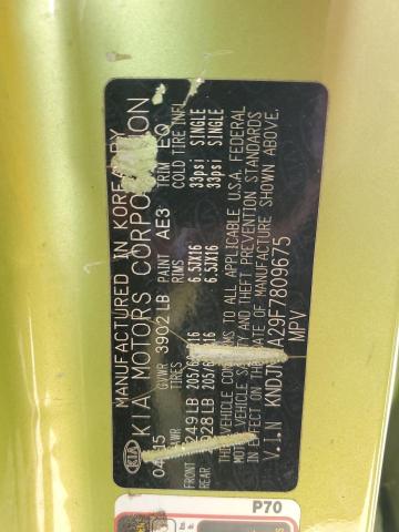 2015 KIA SOUL - KNDJN2A29F7809675