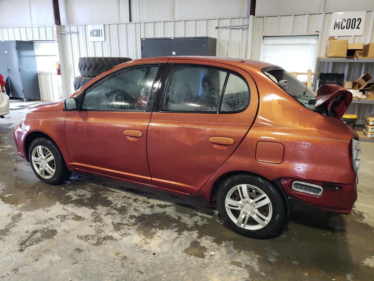 TOYOTA ECHO 2003 orange  gas JTDBT123130298916 photo #3