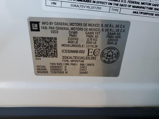 2019 GMC TERRAIN SL - 3GKALTEV1KL331293